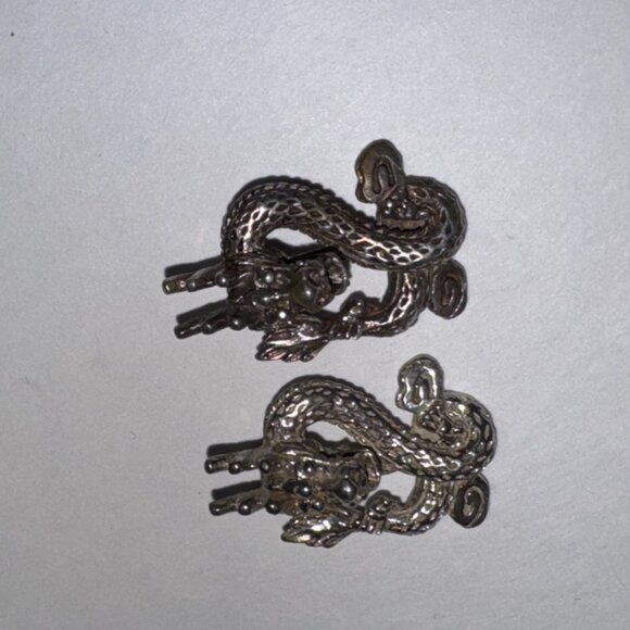 Sterling Silver Asian Dragon Pendant - Picture 16 of 16